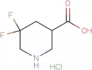 5,5-Difluoropiperidine-3-carboxylic acid hydrochloride
