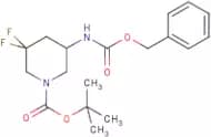 tert-Butyl 5-(benzyloxycarbonylamino)-3,3-difluoropiperidine-1-carboxylate