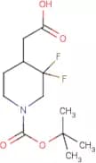 2-(1-(tert-Butoxycarbonyl)-3,3-difluoropiperidin-4-yl)acetic acid