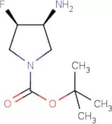 tert-Butyl (3,4)-cis-3-amino-4-fluoropyrrolidine-1-carboxylate
