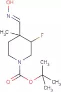 tert-Butyl 3-fluoro-4-((hydroxyimino)methyl)-4-methylpiperidine-1-carboxylate