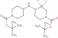 tert-Butyl 4-(1-(tert-butoxycarbonyl)piperidin-4-ylamino)-3,3-difluoropiperidine-1-carboxylate