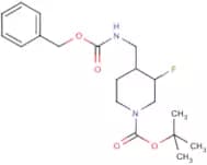 tert-Butyl 4-((benzyloxycarbonylamino)methyl)-3-fluoropiperidine-1-carboxylate