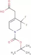 2-(1-(tert-Butoxycarbonyl)-3,3-difluoro-1,2,3,6-tetrahydropyridin-4-yl)acetic acid