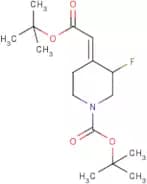 tert-Butyl 4-(2-tert-butoxy-2-oxoethylidene)-3-fluoropiperidine-1-carboxylate