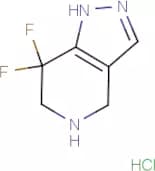 7,7-Difluoro-4,5,6,7-tetrahydro-1H-pyrazolo[4,3-c]pyridine hydrochloride