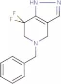 5-Benzyl-7,7-difluoro-4,5,6,7-tetrahydro-1H-pyrazolo[4,3-c]pyridine