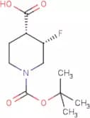 (3S,4R)-1-(tert-Butoxycarbonyl)-3-fluoropiperidine-4-carboxylic acid