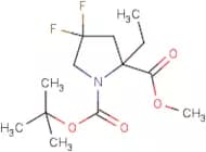 1-tert-Butyl 2-Methyl 2-ethyl-4,4-difluoropyrrolidine-1,2-dicarboxylate