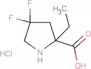 2-Ethyl-4,4-difluoropyrrolidine-2-carboxylic acid hydrochloride
