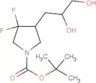 tert-Butyl 4-(2,3-dihydroxypropyl)-3,3-difluoropyrrolidine-1-carboxylate