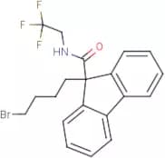 9-(4-Bromobutyl)-N-(2,2,2-trifluoroethyl)-9H-fluorene-9-carboxamide