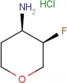 Cis-3-Fluoro-tetrahydro-2H-pyran-4-amine hydrochloride