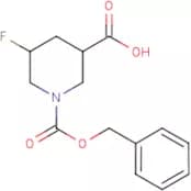 1-(Benzyloxycarbonyl)-5-fluoropiperidine-3-carboxylic acid