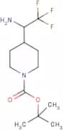 tert-Butyl 4-(2,2,2-trifluoro-1-aminoethyl)piperidine-1-carboxylate
