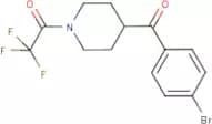 2,2,2-Trifluoro-1-(4-(4-bromobenzoyl)piperidin-1-yl)ethanone