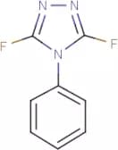 3,5-Difluoro-4-phenyl-(1,2,4)-triazole