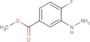 Methyl 4-fluoro-3-hydrazinylbenzoate