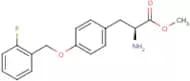 (S)-Methyl 3-(4-(2-fluorobenzyloxy)phenyl)-2-aminopropanoate