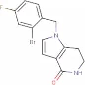 1-(2-Bromo-4-fluorobenzyl)-6,7-dihydro-1H-pyrrolo[3,2-c]pyridin-4(5H)-one