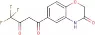 4,4,4-Trifluoro-1-(3-oxo-3,4-dihydro-2H-benzo[1,4]oxazin-6-yl)-butane-1,3-dione
