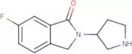 6-Fluoro-2-(pyrrolidin-3-yl)isoindolin-1-one