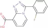 3-(2-Fluorophenyl)-[1,2,4]triazolo[4,3-a]pyridine-8-carboxylic acid