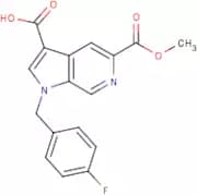 5-(Methoxycarbonyl)-1-(4-fluorobenzyl)-1H-pyrrolo[2,3-c]pyridine-3-carboxylic acid