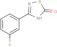 3-(3-Fluorophenyl)-1,2,4-thiadiazol-5(4H)-one