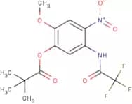 5-(2,2,2-Trifluoroacetamido)-2-methoxy-4-nitrophenyl pivalate