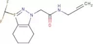 n-Allyl-2-(3-(trifluoromethyl)-4,5,6,7-tetrahydroindazol-1-yl)acetamide