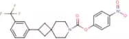 p-Nitrophenyl 2-(m-trifluoromethylphenyl)-7-aza-spiro[3.5]nonane-7-carboxylate