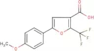 5-(4-Methoxyphenyl)-2-(trifluoromethyl)furan-3-carboxylic acid