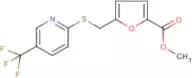 2-[5-(Methoxycarbonyl)furfurylthio]-5-(trifluoromethyl)pyridine