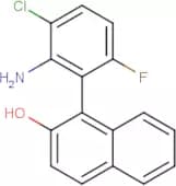 1-(2-Amino-3-chloro-6-fluorophenyl)naphthalen-2-ol