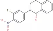 2-(3-Fluoro-4-nitrophenyl)-3,4-dihydronaphthalen-1(2H)-one