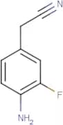 4-Amino-3-fluorophenylacetonitrile