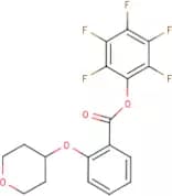 Pentafluorophenyl 2-(tetrahydro-2H-pyran-4-yloxy)benzoate