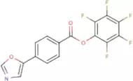 Pentafluorophenyl 4-(1,3-oxazol-5-yl)benzoate