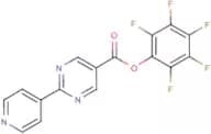 Pentafluorophenyl 2-pyridin-4-ylpyrimidine-5-carboxylate