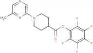 Pentafluorophenyl 1-(6-methylpyrazin-2-yl)piperidine-4-carboxylate