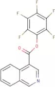 Pentafluorophenyl isoquinoline-4-carboxylate