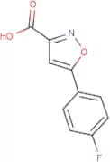 5-(4-Fluorophenyl)isoxazole-3-carboxylic acid