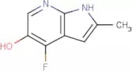 4-Fluoro-5-hydroxy-2-methyl-7-azaindole