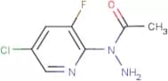 2-(n-Acetyl hydrazino)-5-chloro-3-fluoropyridine