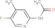 2-Acetamido-5-fluoro-4-methylpyridine