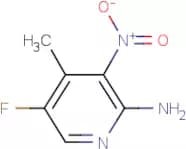 5-Fluoro-4-methyl-3-nitropyridine-2-amine