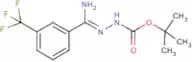 N'-[1-Amino-1-(3-(trifluoromethyl)phenyl)methylidene]hydrazinecarboxylic acid tert-butyl ester