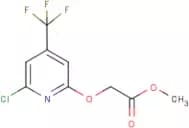 (6-Chloro-4-trifluoromethyl-pyridin-2-yloxy)-acetic acid methyl ester
