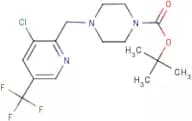 4-(3-Chloro-5-trifluoromethyl-pyridin-2-ylmethyl)-piperazine-1-carboxylic acid tert-butyl ester